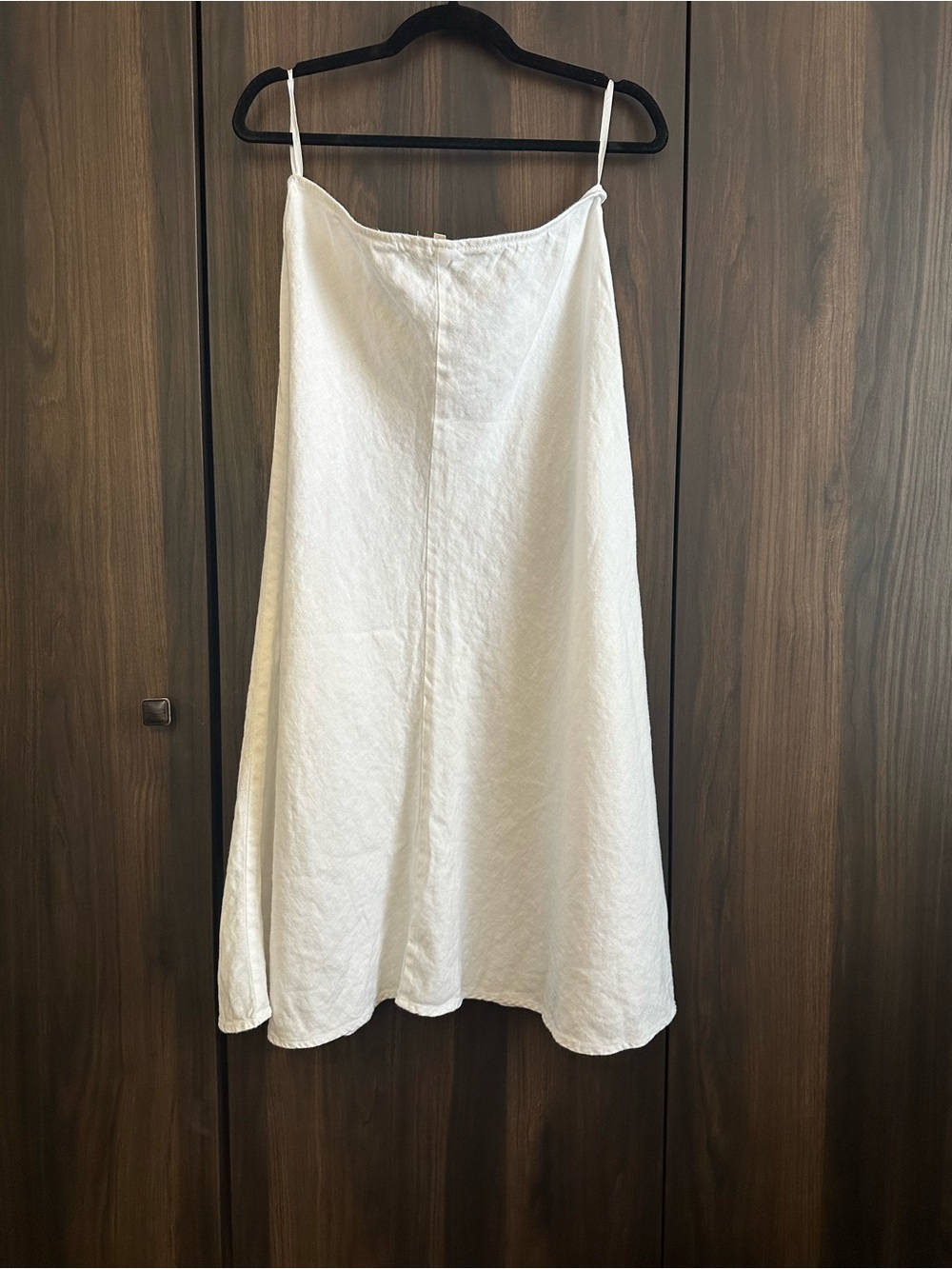 NWOT Eileen Fisher Organic Linen A line Skirt - Picture 3 of 8